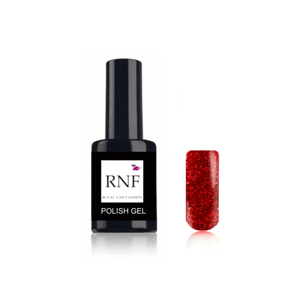 179 Polish Gel Glitter Star Red 15 ml.